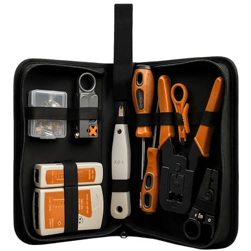 Cable Tester for Network Cable - 20-piece Tool Kit
