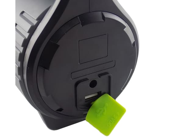 LED Flashlight with Handle & Power Bank
