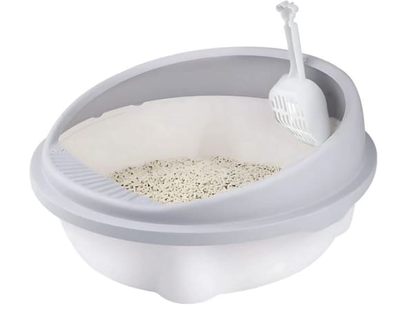 Large Litter Box - Open Model with High Rim