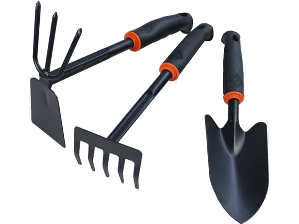 Garden Tools 6-piece - Spade, rake, hoe, etc.