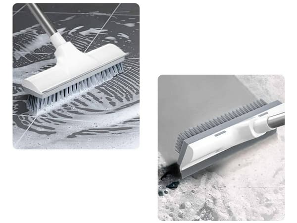 Scrub Brush / Brush with Scraper - Clean & Dry