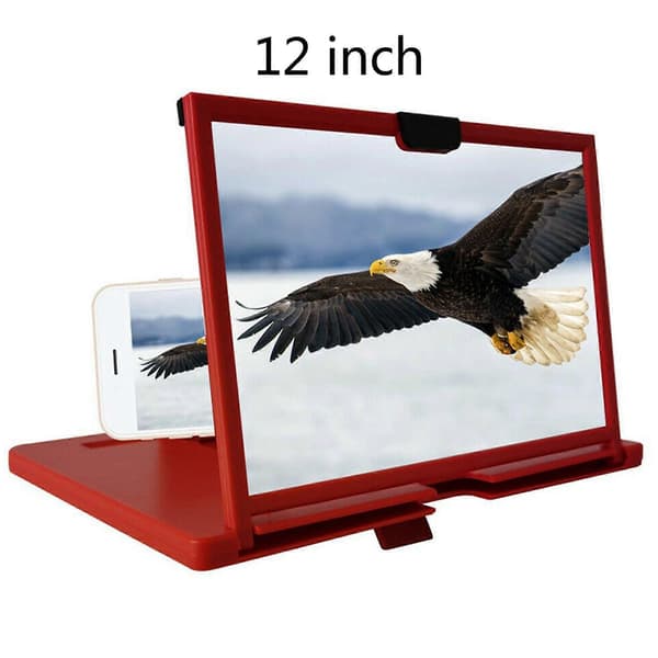 3D Screen Magnifier Foldable Mobile Phone Magnifying Glass for HD Stand Video Amplifier Bracket Enlarge Stand Eyes for Pr