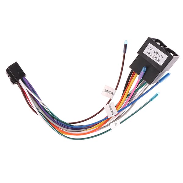 Bilradio 16-stifts ISO-kabeladapter Universal
