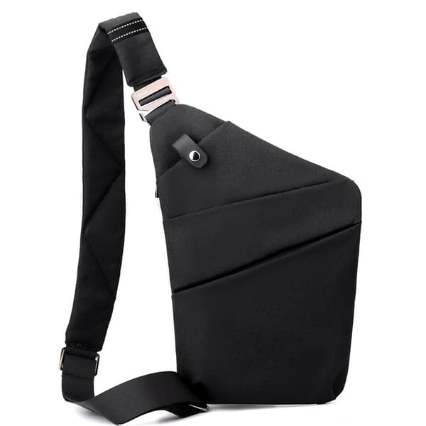 Black Bag for Left Shoulder