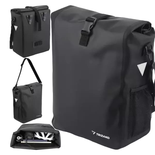 Bicycle Bag / Storage for Bicycle - Attaches to the Luggage Rack
