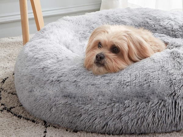 Fluffy Dog Bed Cat Bedding Soft Cushion Sofa Bed 80cm
