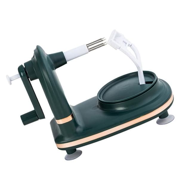 (Dark Green) Apple Peeler - MINIFINKER - Stainless Steel - Dark Green - Modern Design - Multifunctional