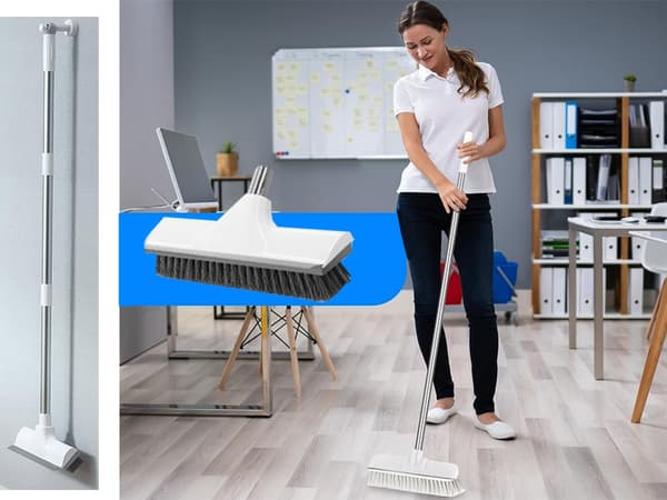 Scrub Brush / Brush with Scraper - Clean & Dry