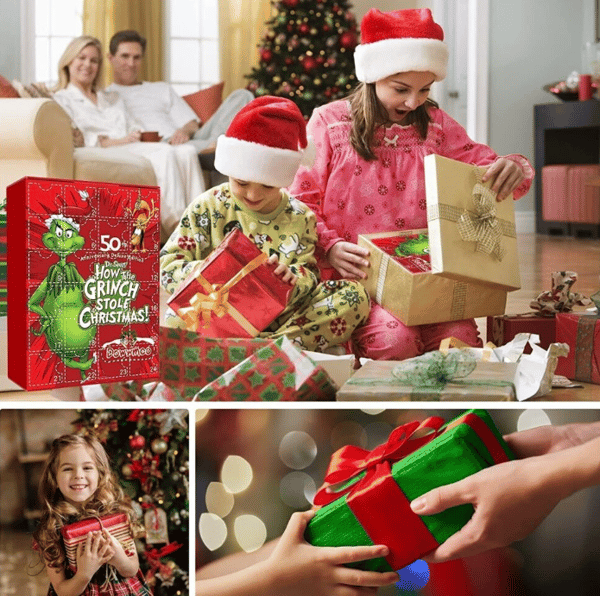 Julkalender med överraskningsleksaker - 24 gåvor Style1