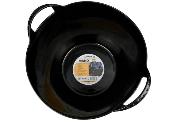 Flexible basket 22 liters black