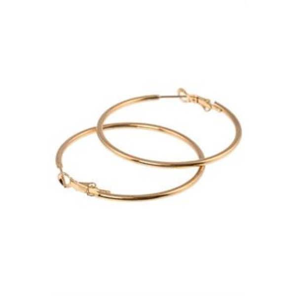 Stålörhängen, i guld ringar från Lotta Design