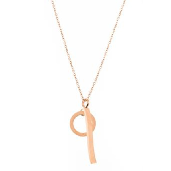 Stålhalsband Rosé från Lotta Design