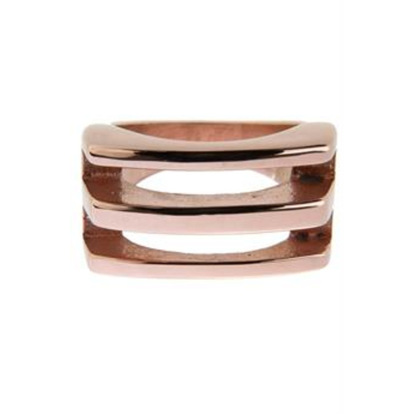 Fin stålring I rosé från Lotta Design, storlek 19