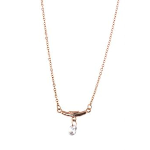 Stålhalsband Rosé från Lotta Design