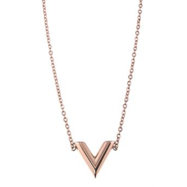 Stålhalsband Rosé från Lotta Design