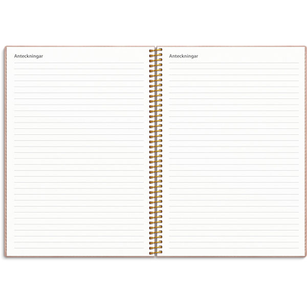 Kalender 25/26 Study A5 Twist rosa