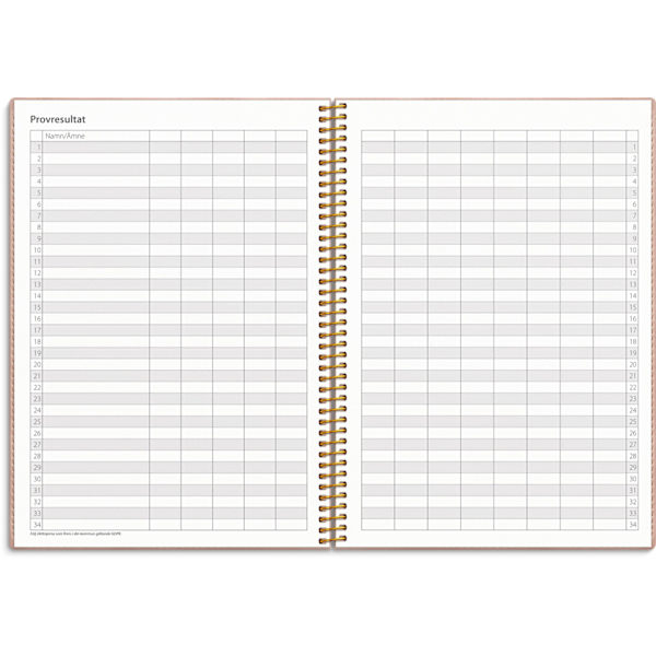 Kalender 25/26 Study A5 Twist rosa