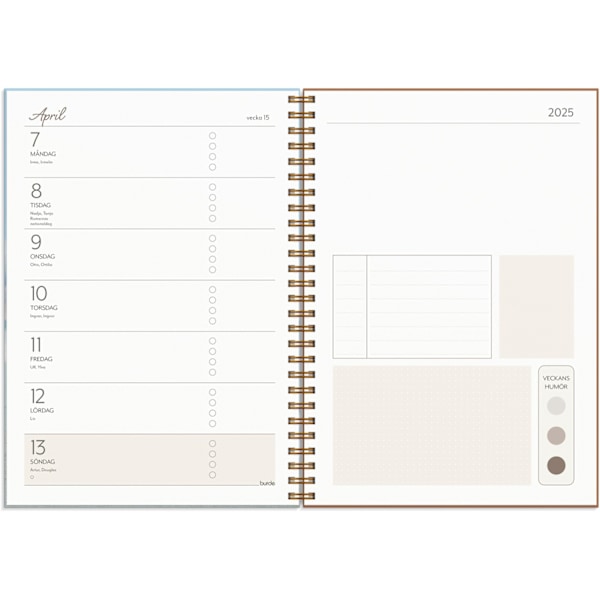 Kalender 2025 Life Planner Feel good