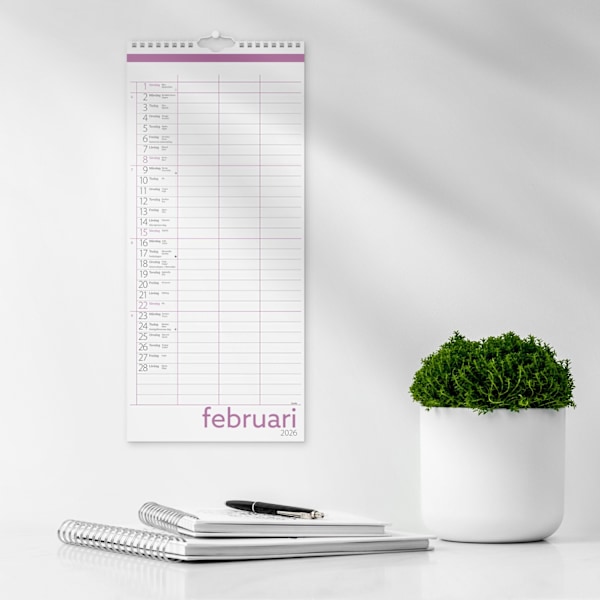Familjekalender 25/26 Lilla