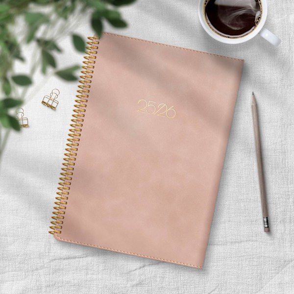 Kalender 25/26 Senator A5 Twist rosa