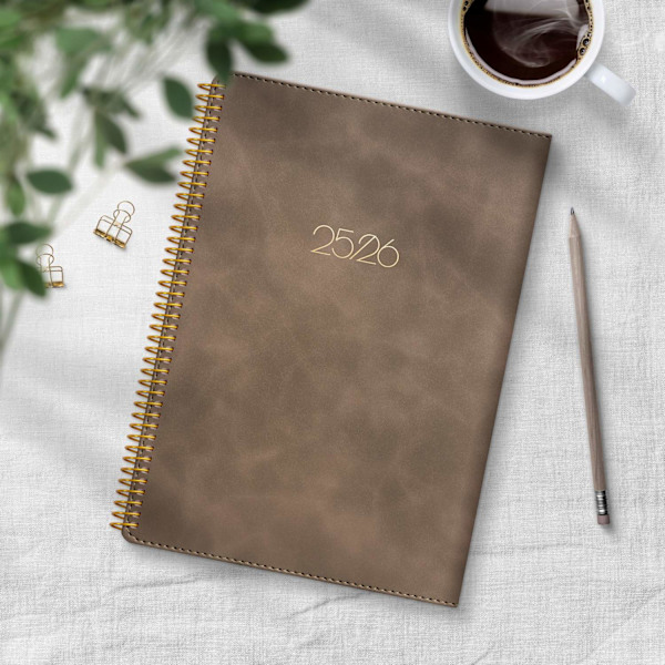 Kalender 25/26 Study A5 Twist mocca