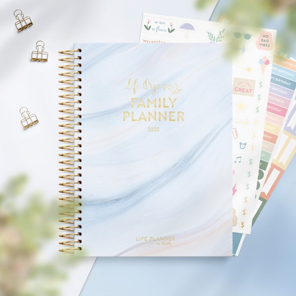 Kalender 2025 Life Organizer Family Planner