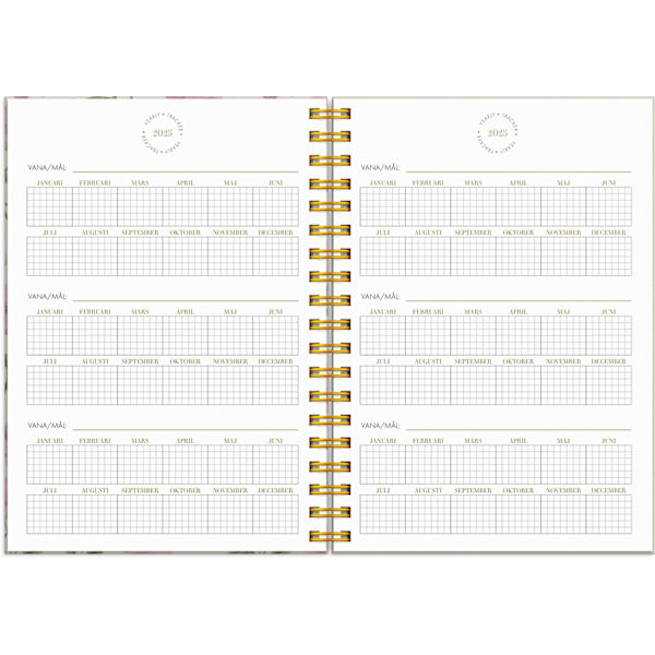 Kalender 2025 Life Planner Essentials A6