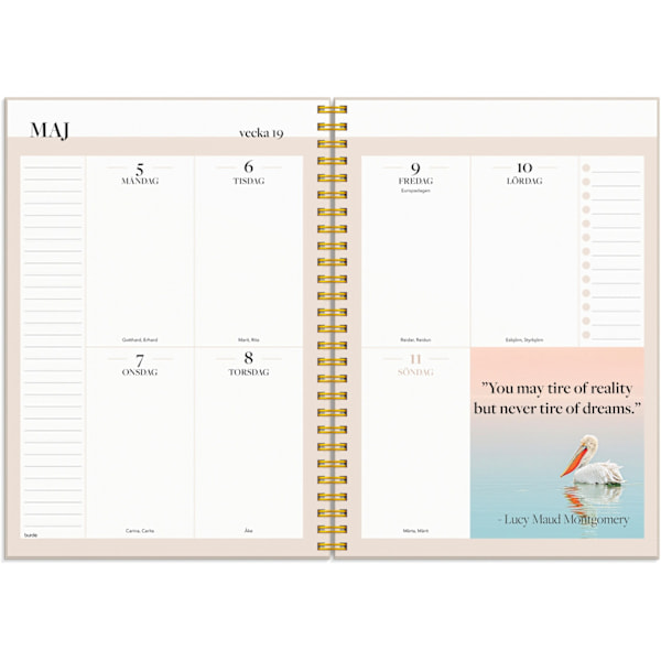 Kalender 2025 Life Planner Inspiration