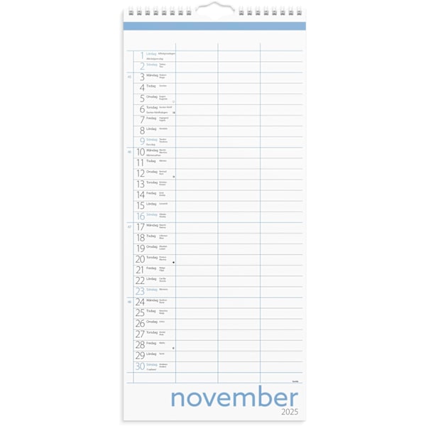 Familjekalender 25/26 Lilla