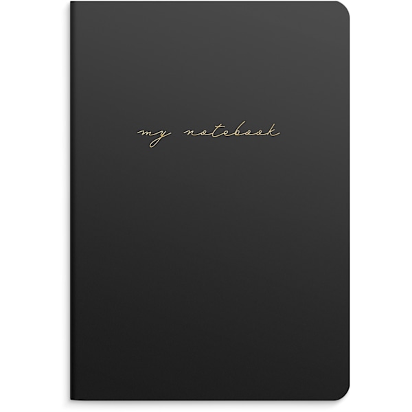 Notebook Lilac &amp; Black 2 pack