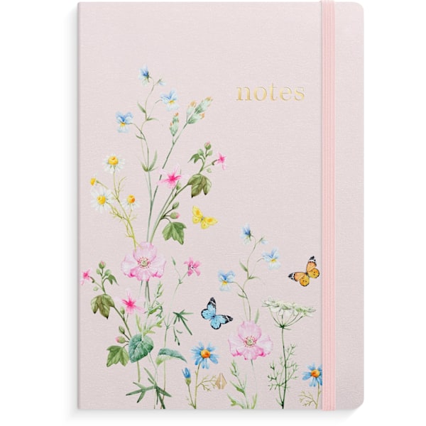 Notebook Deluxe A5 Pink Meadow