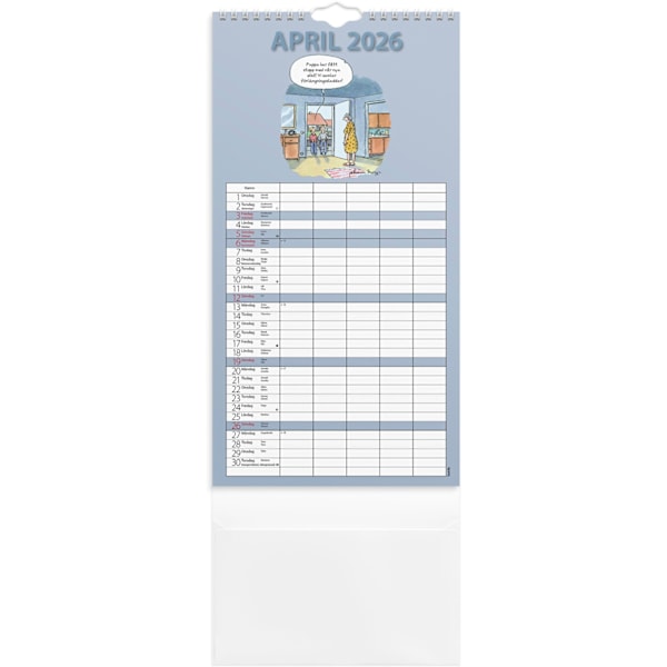 Familjekalender 25/26 Rolig