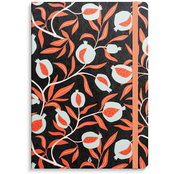 Notebook Deluxe B5 pomegranate