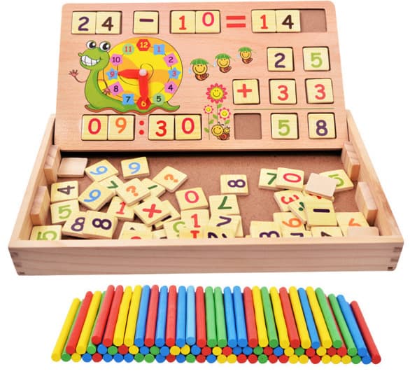 Multifunktionella räknestavar och matematik