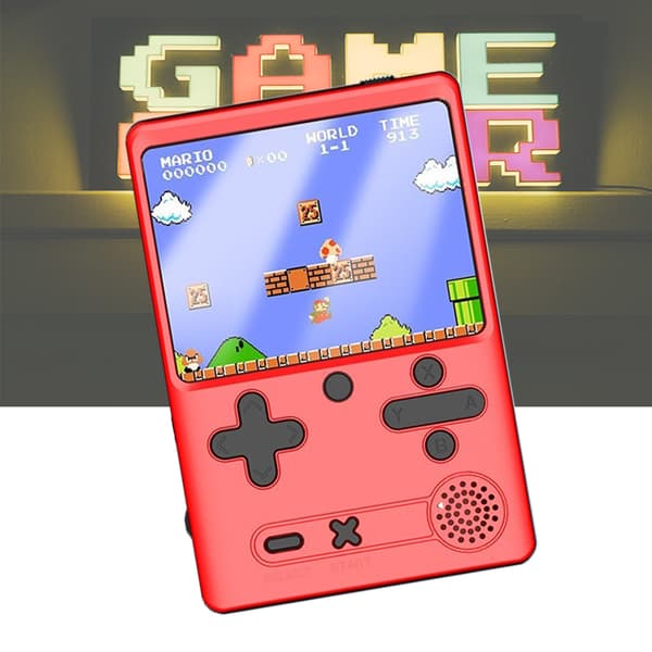 Retro Handheld Pocket 500 in 1 Videopelikonsoli Mini Handheld Player