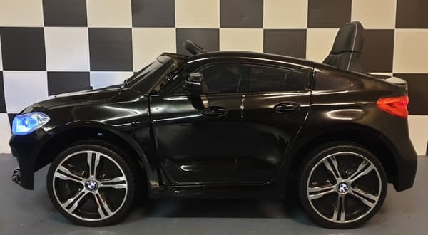 Børnebil BMW GT 12V maling sort
