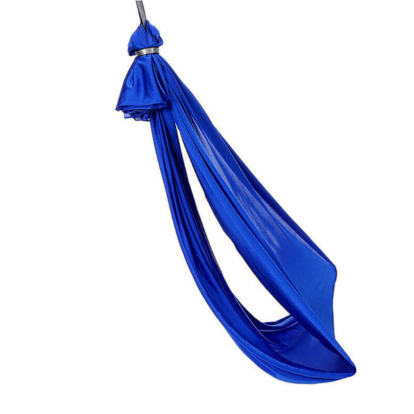 Børneterapi Swing Yoga Knus Sensorisk hængende elastisk hængekøje Blue Medium