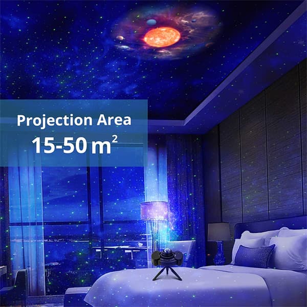 Galaxy Star Light -projektori ja Bluetooth-kaiutin - USB-virtalähde