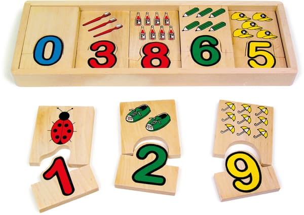 Sifferuppgift/Early Math learning brädspel