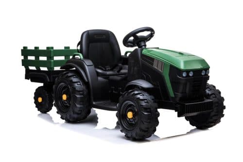 Barntraktor Farmer 12 volt grön med RC