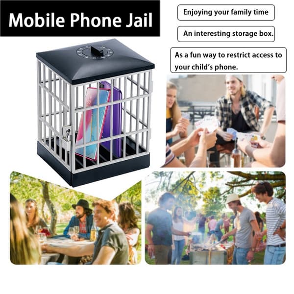 Mobiltelefon fengselscellelås med innebygd timer