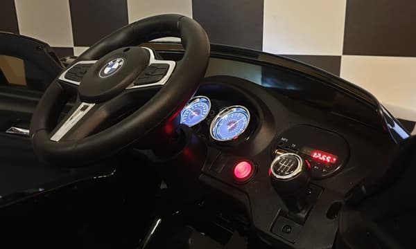 Børnebil BMW GT 12V maling sort