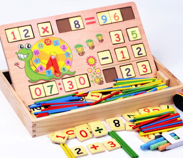 Multifunktionel tællestave og matematik