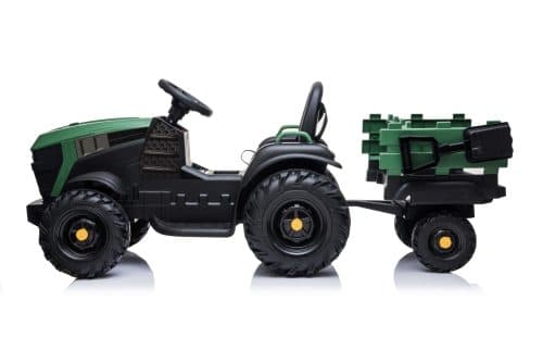 Barntraktor Farmer 12 volt grön med RC