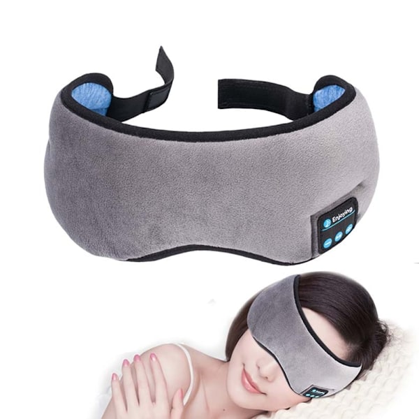 Trådlös USB Uppladdningsbar Tvättbar Musical BT Sleeping Eye Mask