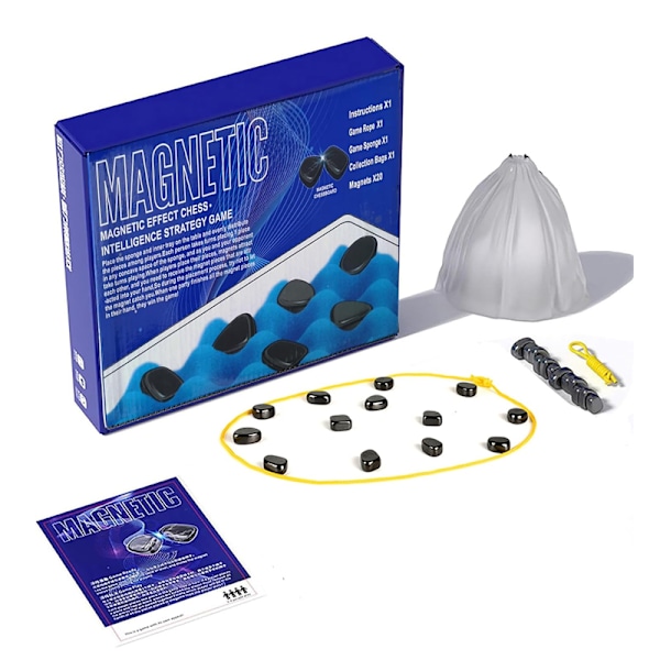 Strategiskt roligt bordsspel för flera spelare magnetiskt schackleksaksbrädspel