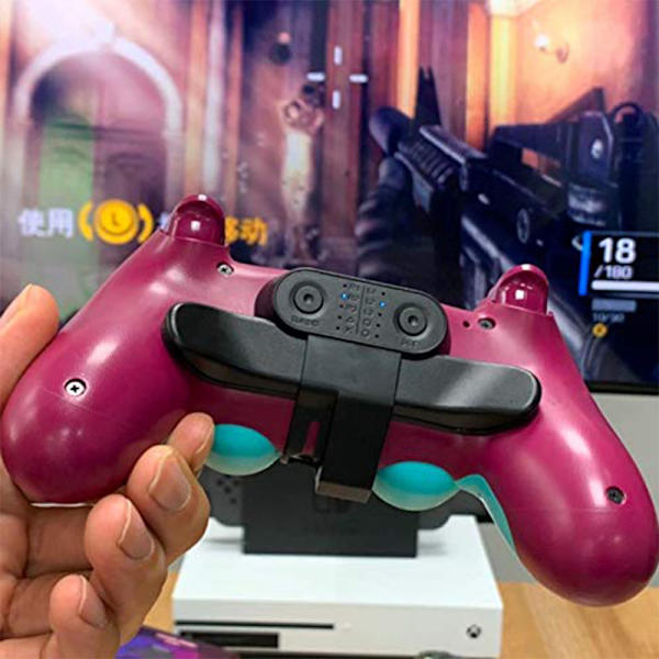 Utökad Gamepad Back Button PS4-spelkontroll