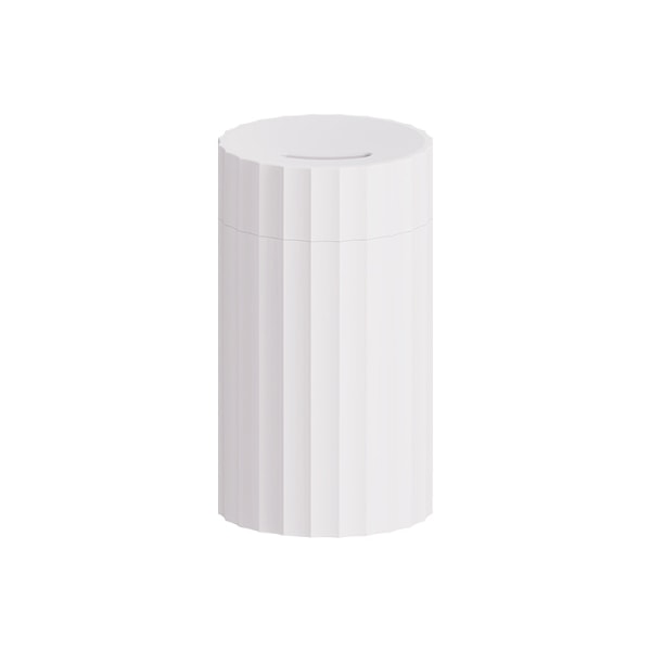 Bil diffuser luftfukter og luftrenser LED lys- Type C drevet - Hvit White