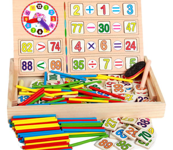 Multifunktionel tællestave og matematik
