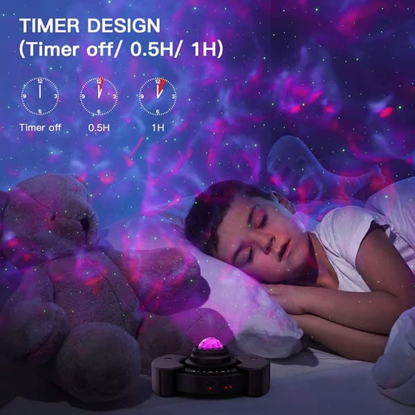 Galaxy Star Light -projektori ja Bluetooth-kaiutin - USB-virtalähde